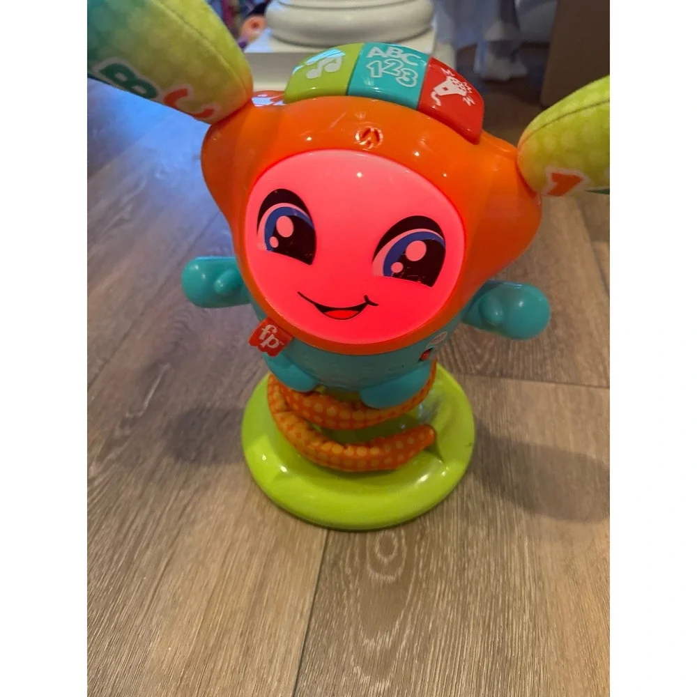 Fisher-Price Baby &‎ Toddler Learning Toy DJ Bouncin' Beats with Music Lights